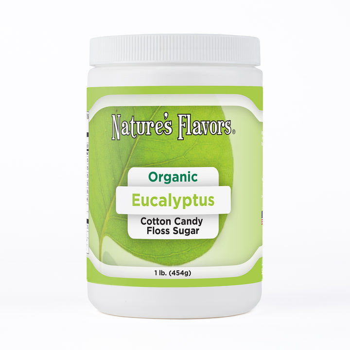 Organic Eucalyptus Cotton Candy Floss Sugar