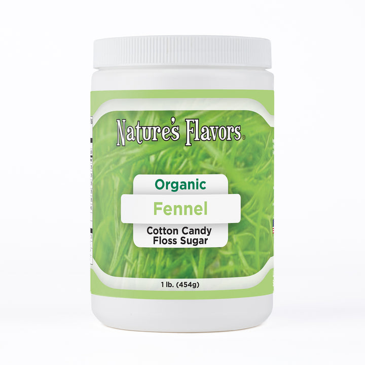 Organic Fennel Cotton Candy Floss Sugar