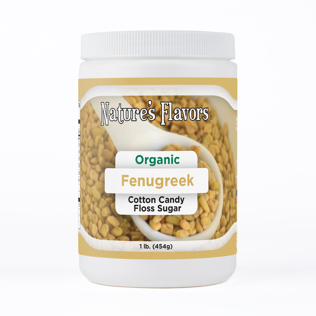 Organic Fenugreek Cotton Candy Floss Sugar