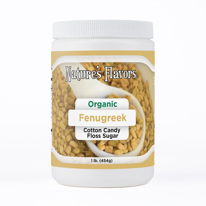 Organic Fenugreek Cotton Candy Floss Sugar