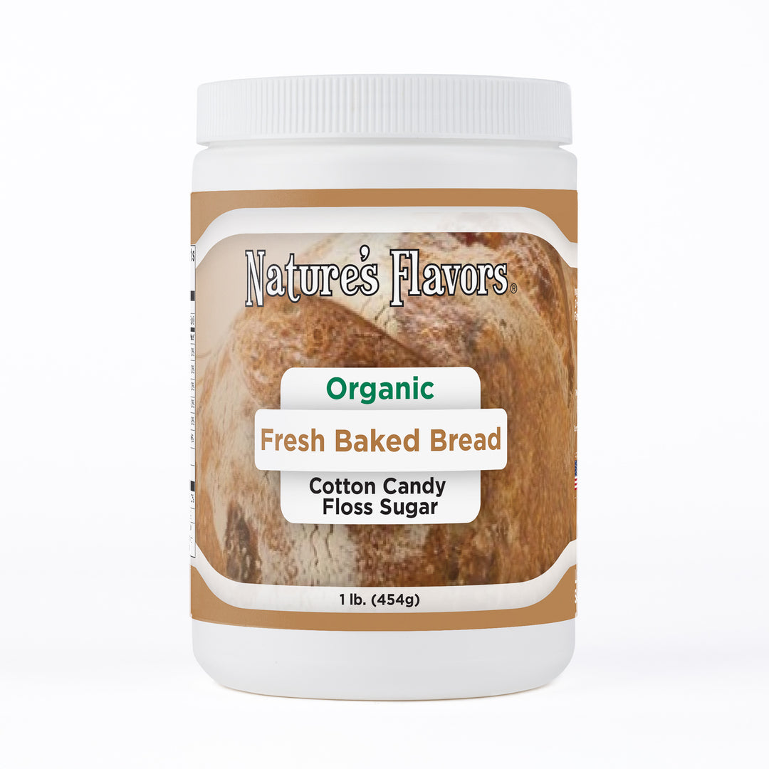 Organic Fresh Baked Bread Cotton Candy Floss Sugar