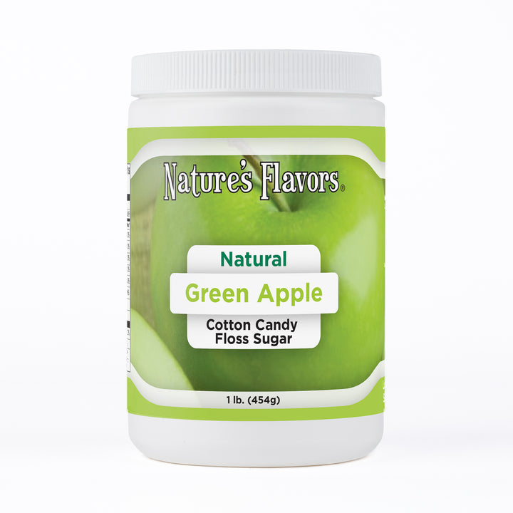 Green Apple Cotton Candy Floss Sugar