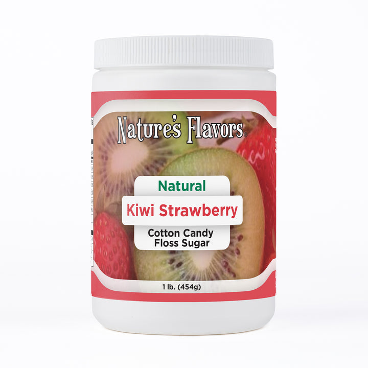 Kiwi Strawberry Cotton Candy Floss Sugar