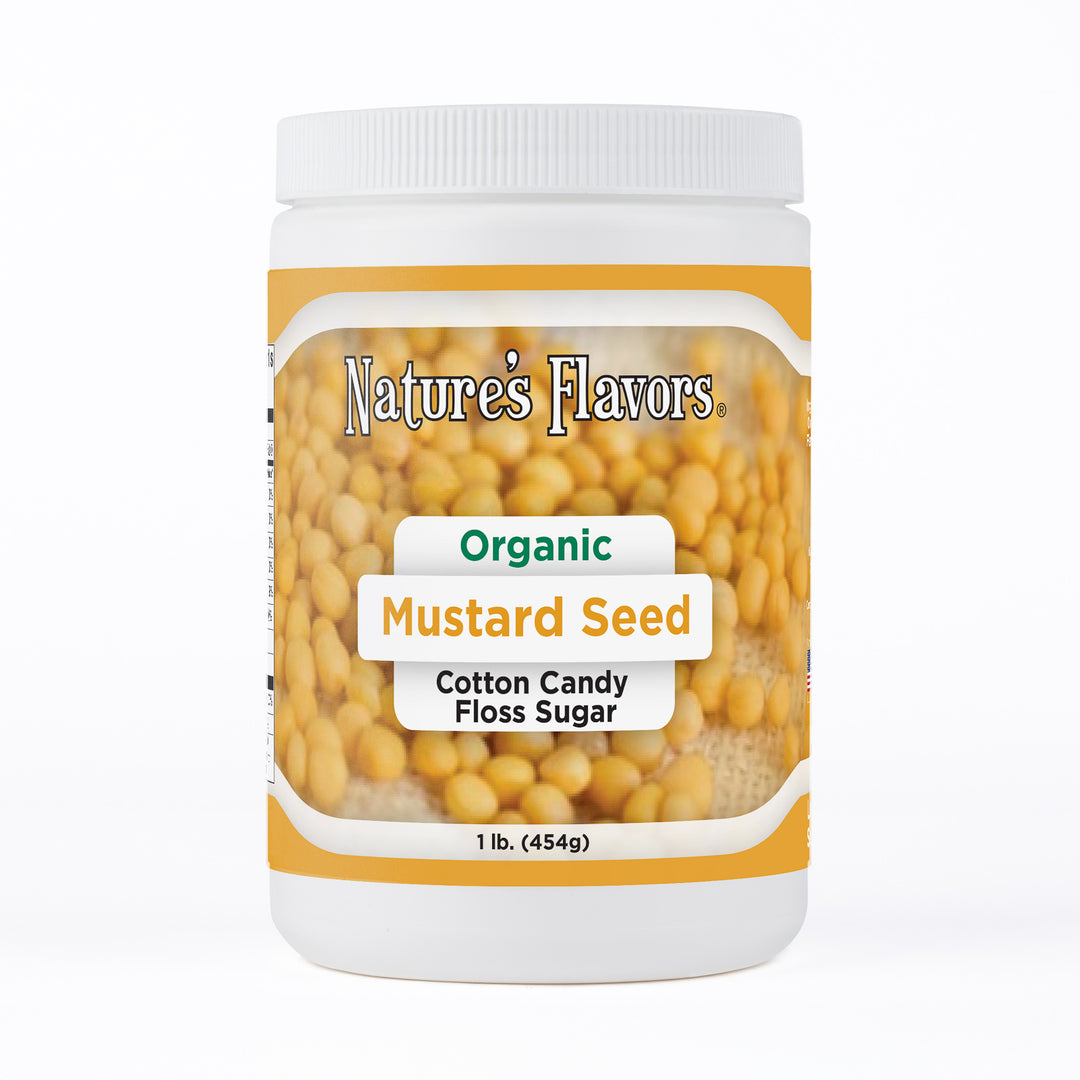 Organic Mustard Seed Cotton Candy Floss Sugar