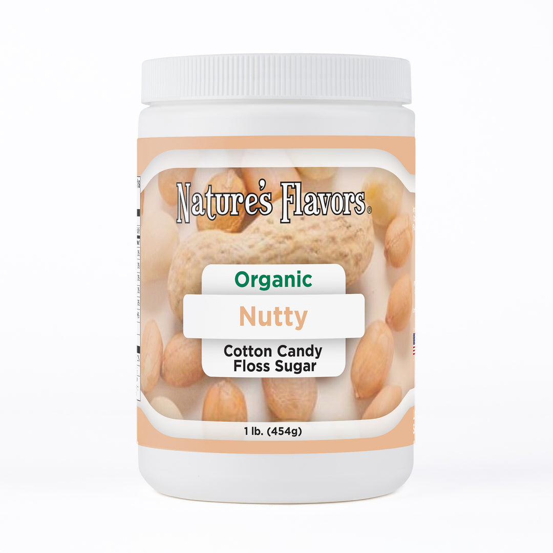 Organic Nutty Cotton Candy Floss Sugar