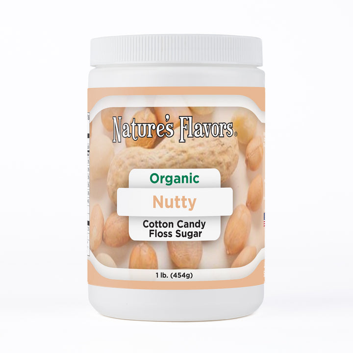 Organic Nutty Cotton Candy Floss Sugar