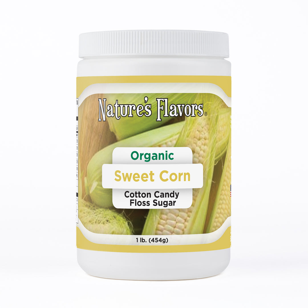 Organic Sweet Corn Cotton Candy Floss Sugar