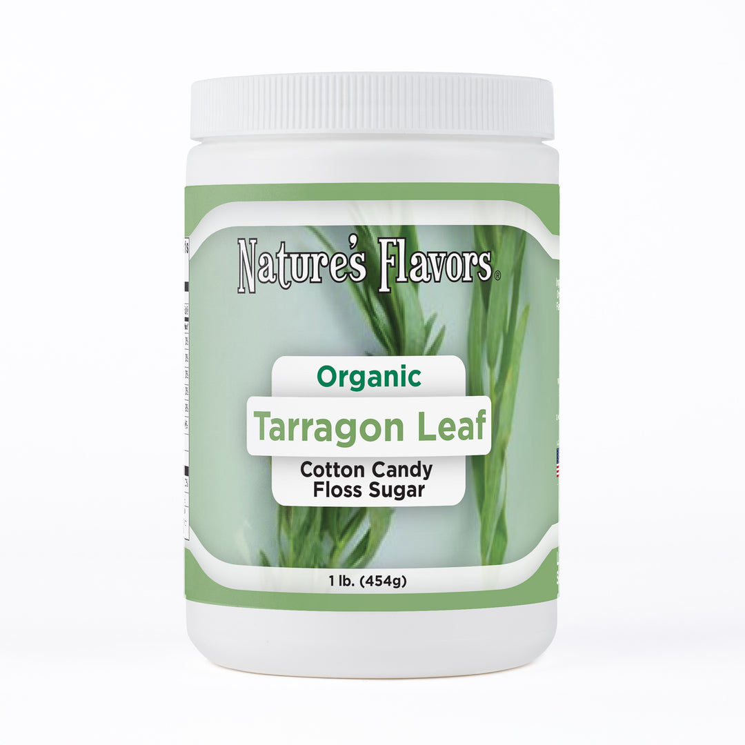 Organic Tarragon Leaf Cotton Candy Floss Sugar