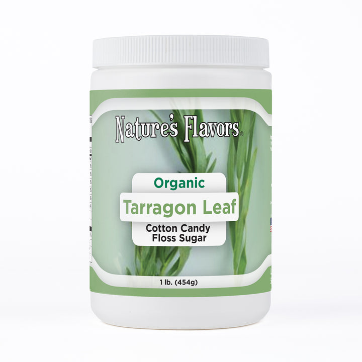 Organic Tarragon Leaf Cotton Candy Floss Sugar