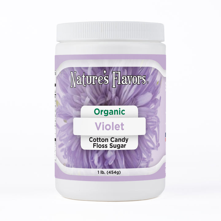 Organic Violet Cotton Candy Floss Sugar