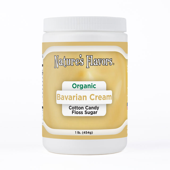 Organic Bavarian Cream Cotton Candy Floss Sugar