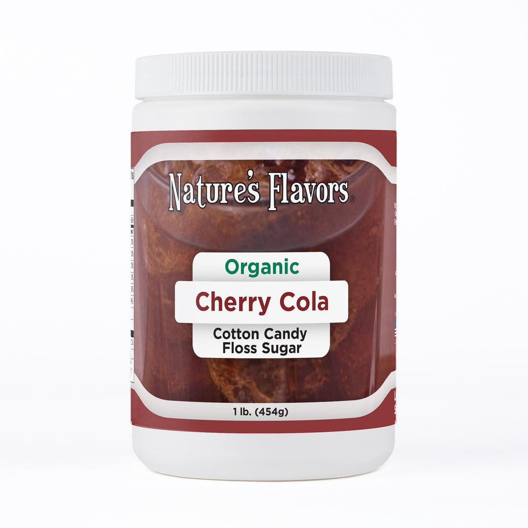 Organic Cherry Cola Cotton Candy Floss Sugar