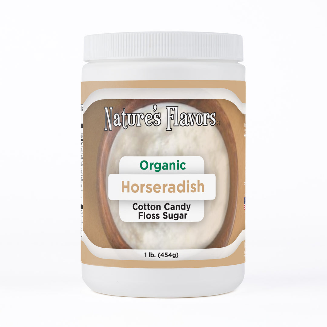 Organic Horseradish Cotton Candy Floss Sugar