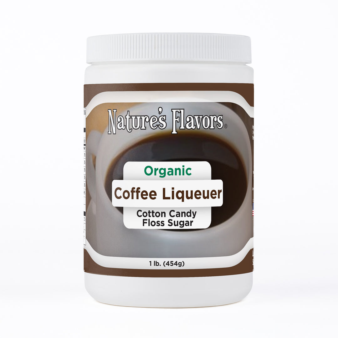 Organic Coffee Liqueur Cotton Candy Floss Sugar