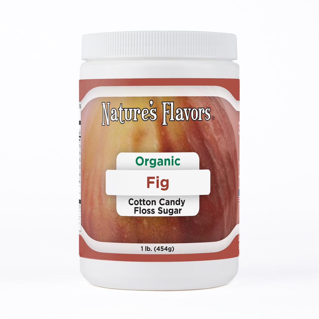 Organic Fig Cotton Candy Floss Floss Sugar
