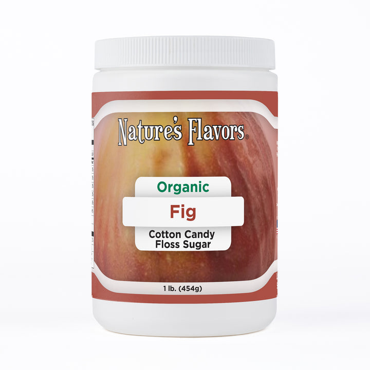 Organic Fig Cotton Candy Floss Floss Sugar
