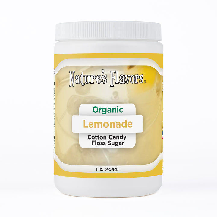 Organic Lemonade Cotton Candy Floss Sugar