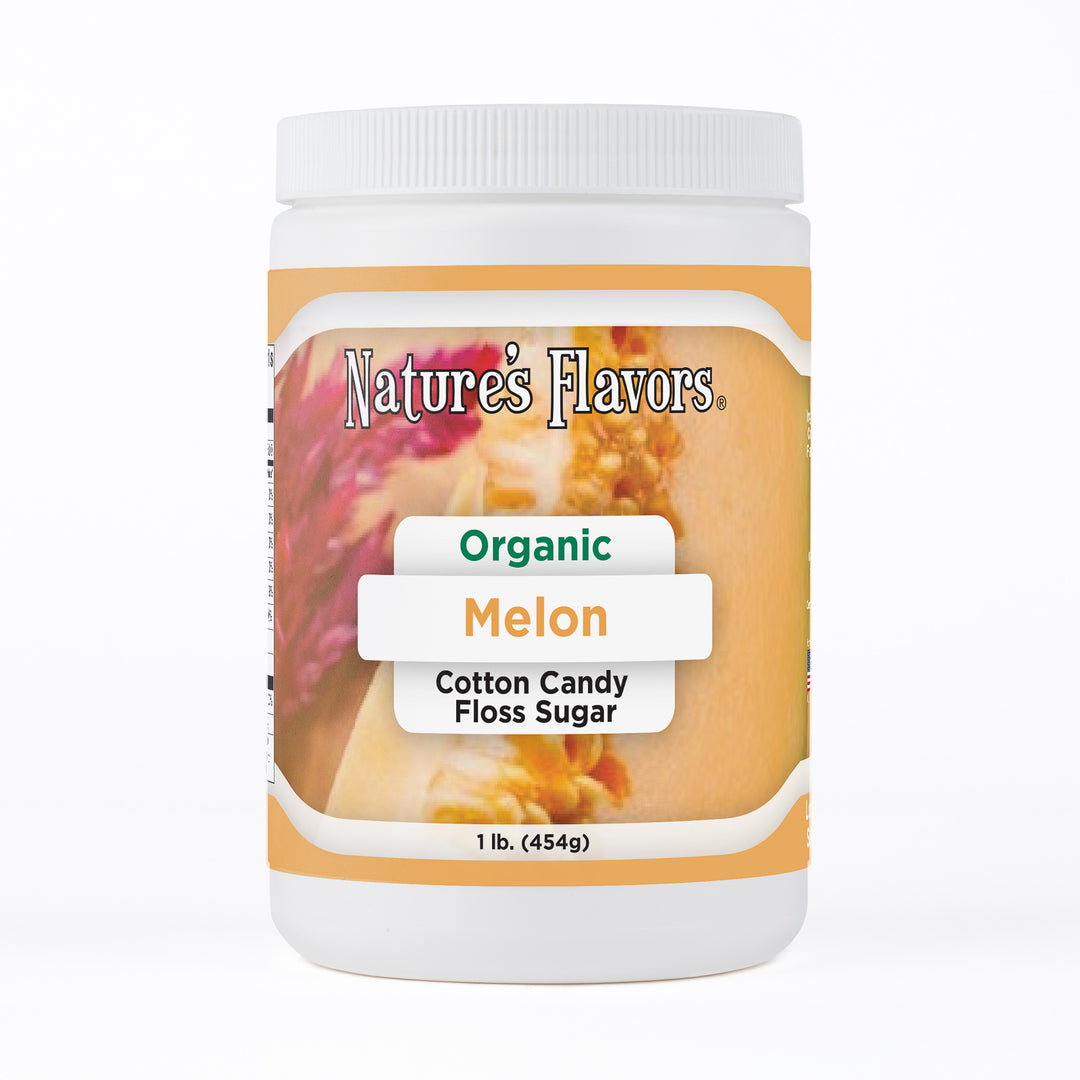 Organic Melon Cotton Candy Floss Sugar