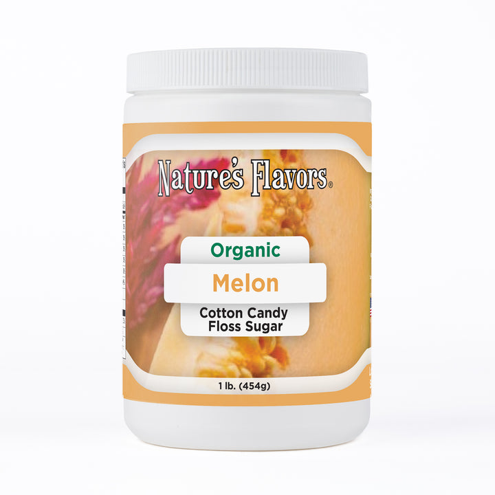 Organic Melon Cotton Candy Floss Sugar
