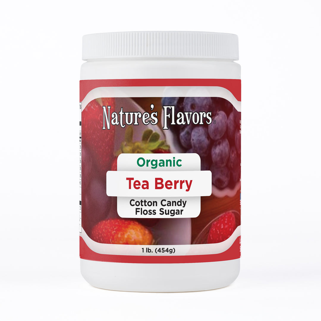 Tea-Berry Cotton Candy Sugar (Organic)