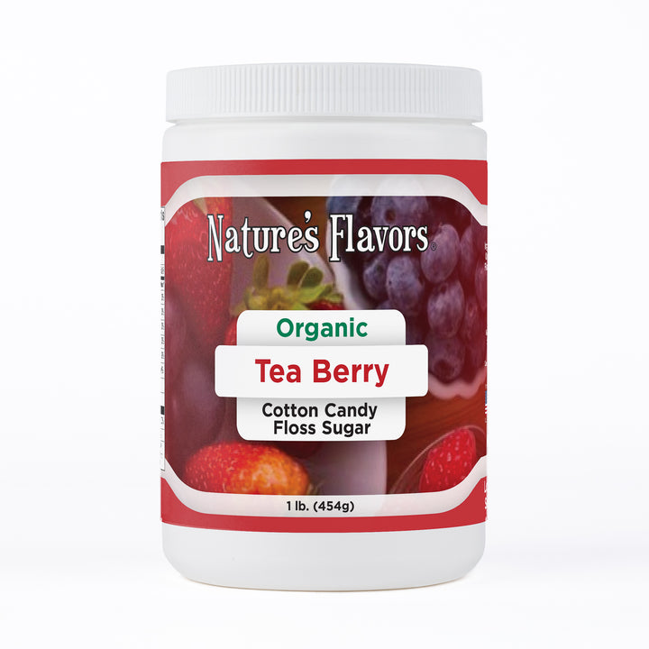 Tea-Berry Cotton Candy Sugar (Organic)