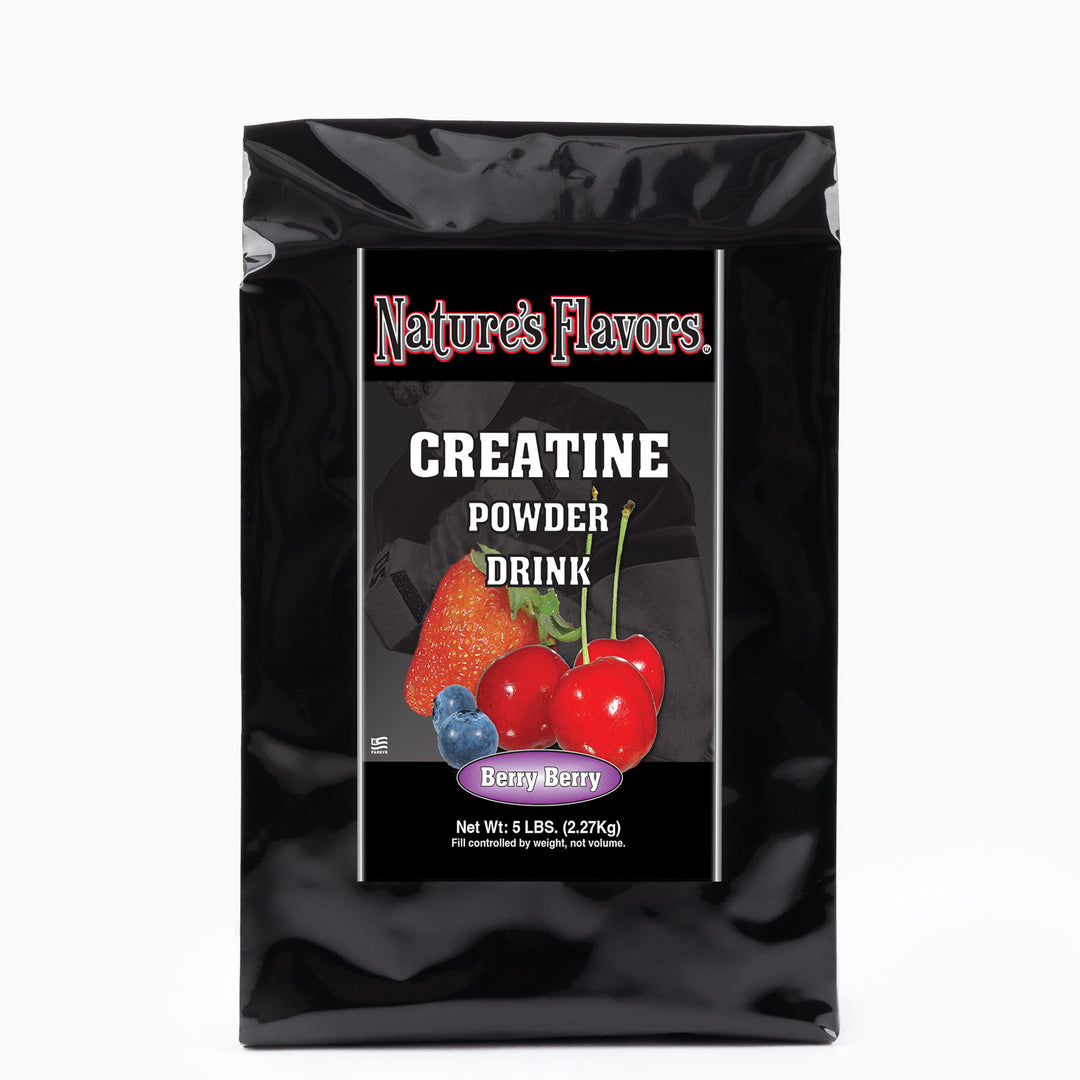 Instant Creatine Powder Drink - Berry Berry (Kosher,Gluten Free, Vegan)