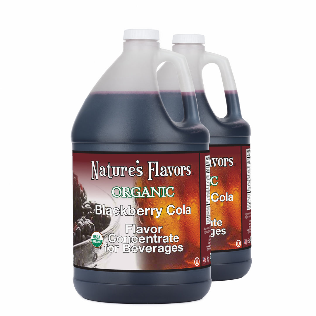 Blackberry Cola Flavor Concentrate for Beverages, Organic