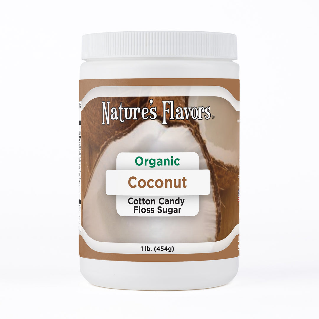 Coconut Cotton Candy Floss Sugar, Organic