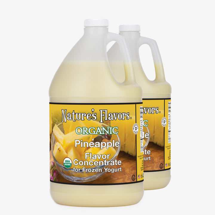Organic Pineapple Flavor Concentrate Without Diacetyl For Frozen Yogurt
