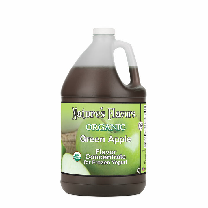 Organic Green Apple Flavor Concentrate Without Diacetyl For Frozen Yogurt