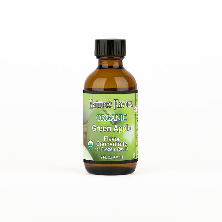 Organic Green Apple Flavor Concentrate Without Diacetyl For Frozen Yogurt