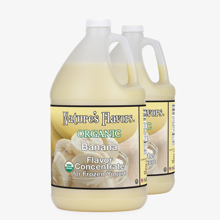 Organic Banana Flavor Concentrate For Frozen Yogurt no Diacetyl
