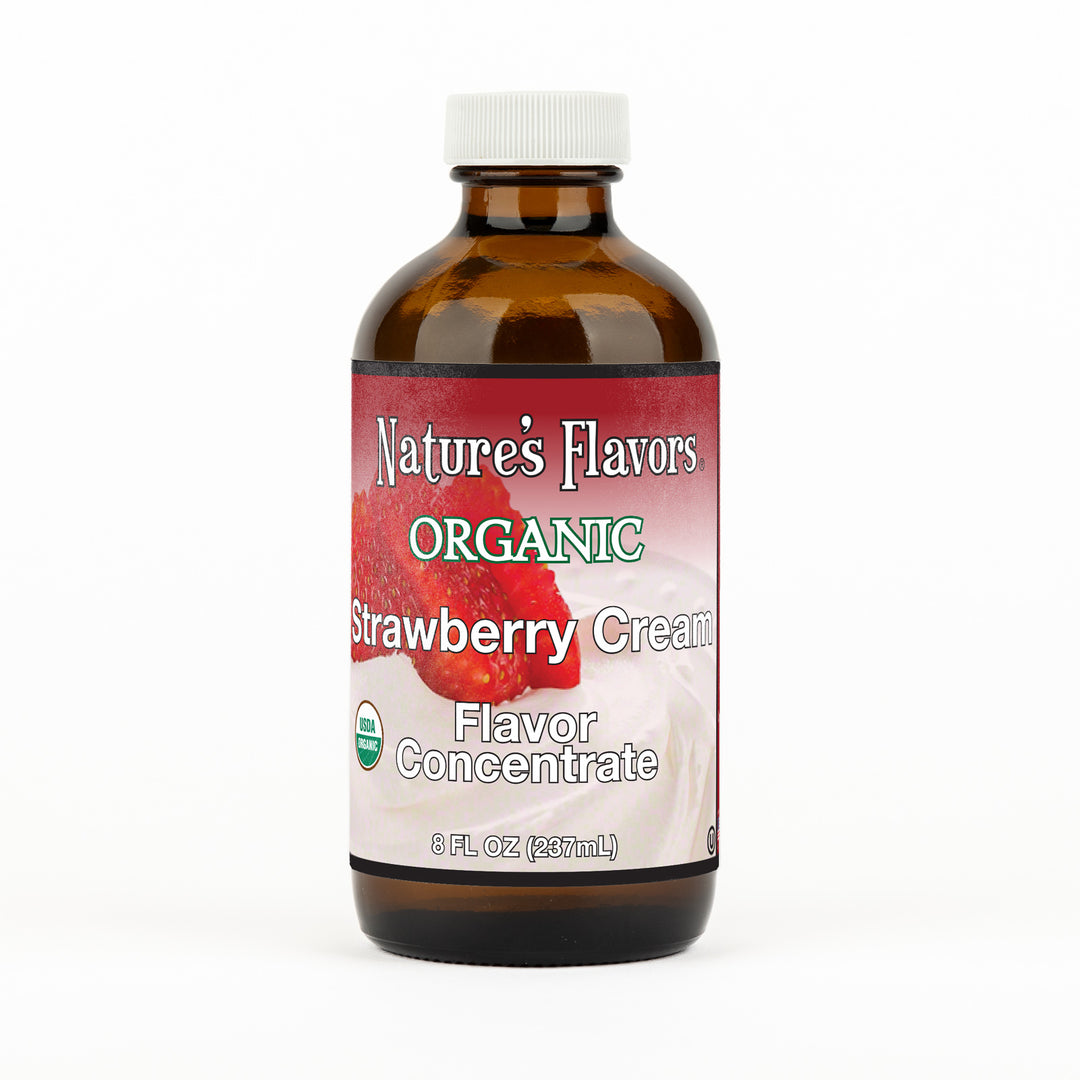Strawberry Cream Flavor Concentrate, Organic