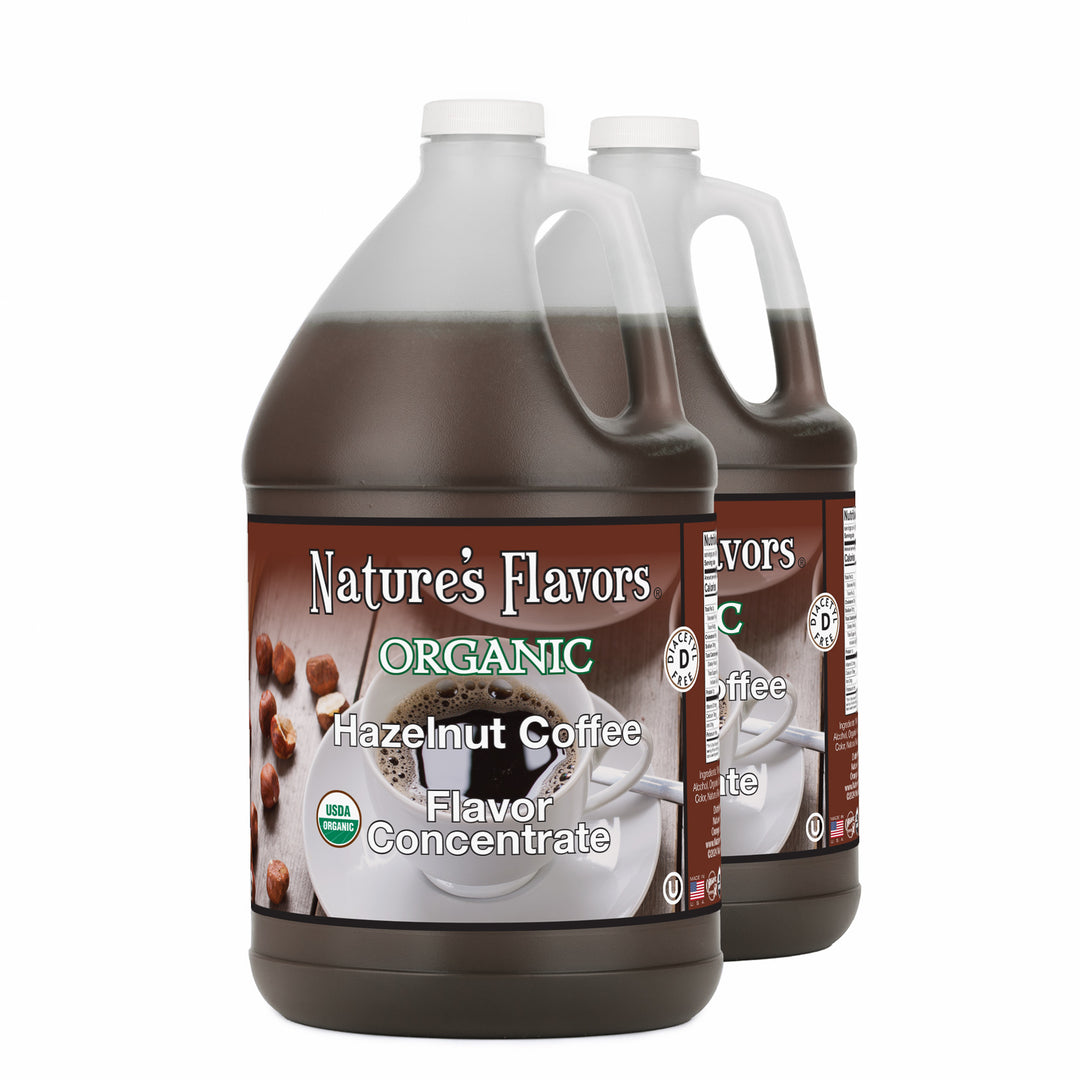 Organic Hazelnut Coffee Flavor Concentrate Without Diacetyl
