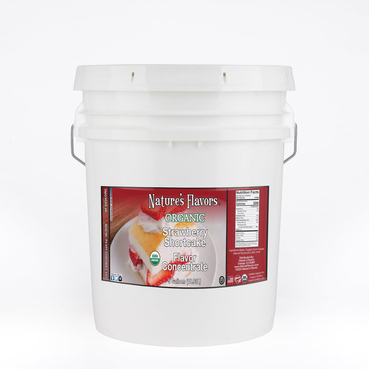 Strawberry Shortcake Flavor Concentrate, Organic