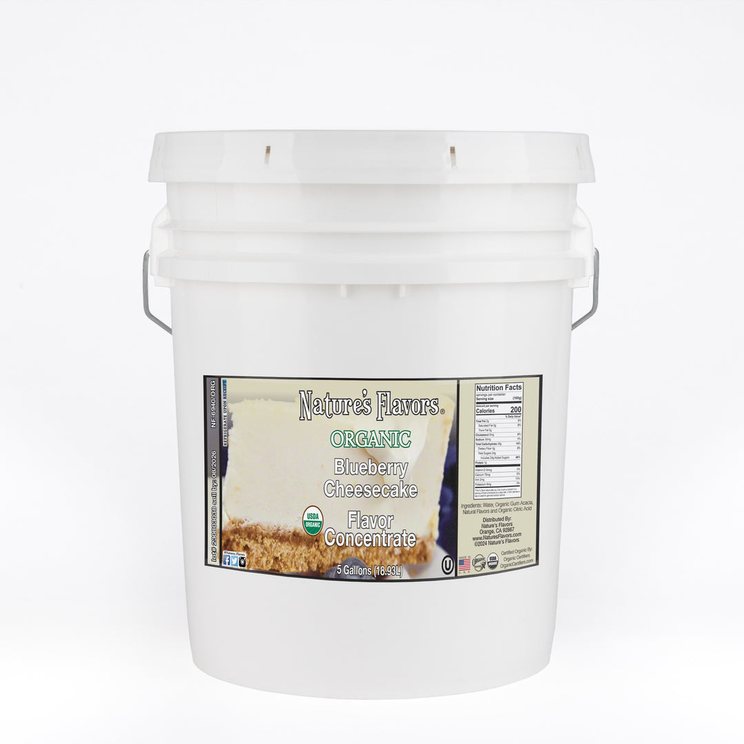 Blueberry Cheesecake Flavor Concentrate, Organic