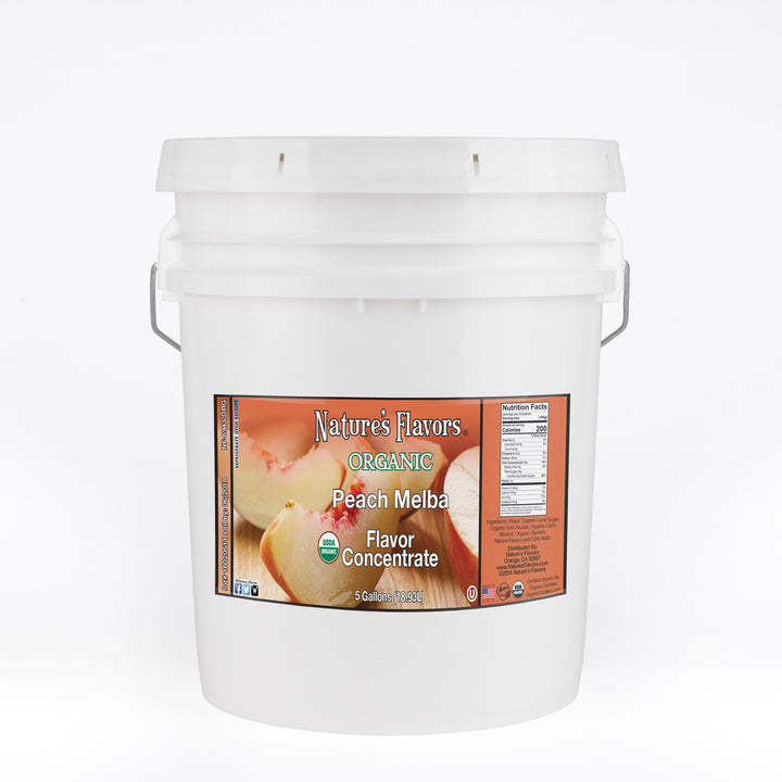 Peach Melba Flavor Concentrate, Organic