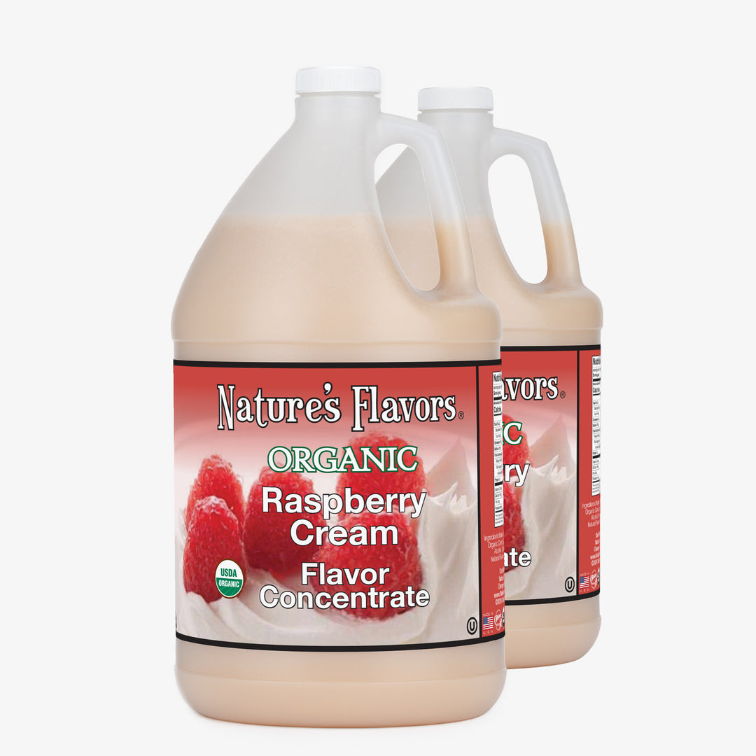 Raspberry Cream Flavor Concentrate, Organic