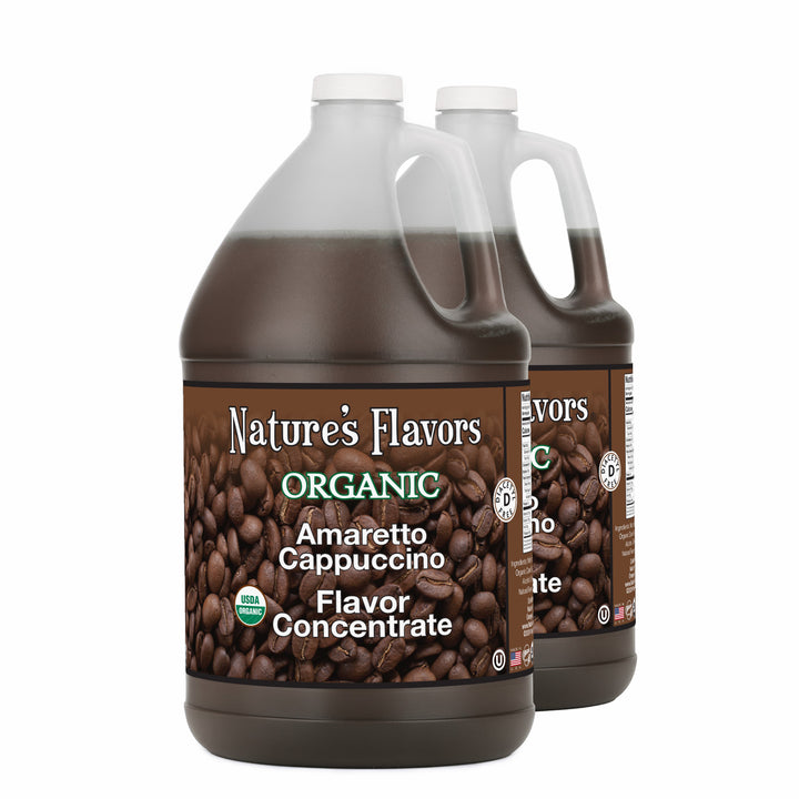 Amaretto Cappuccino Flavor Concentrate, Organic