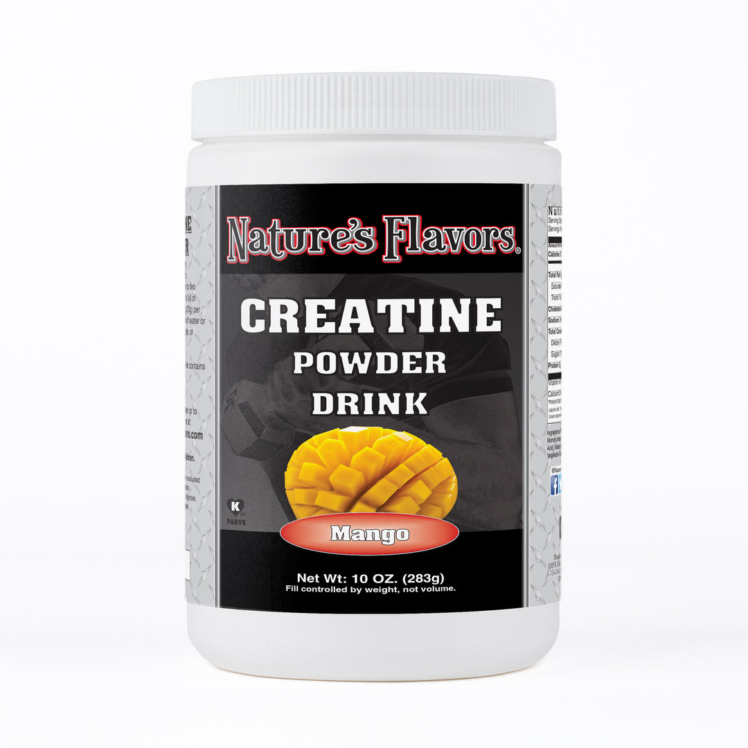 Instant Creatine Powder Drink - Mango (Kosher,Gluten free, Vegan)
