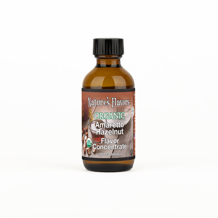 Organic Amaretto Hazelnut Flavor Concentrate Without Diacetyl