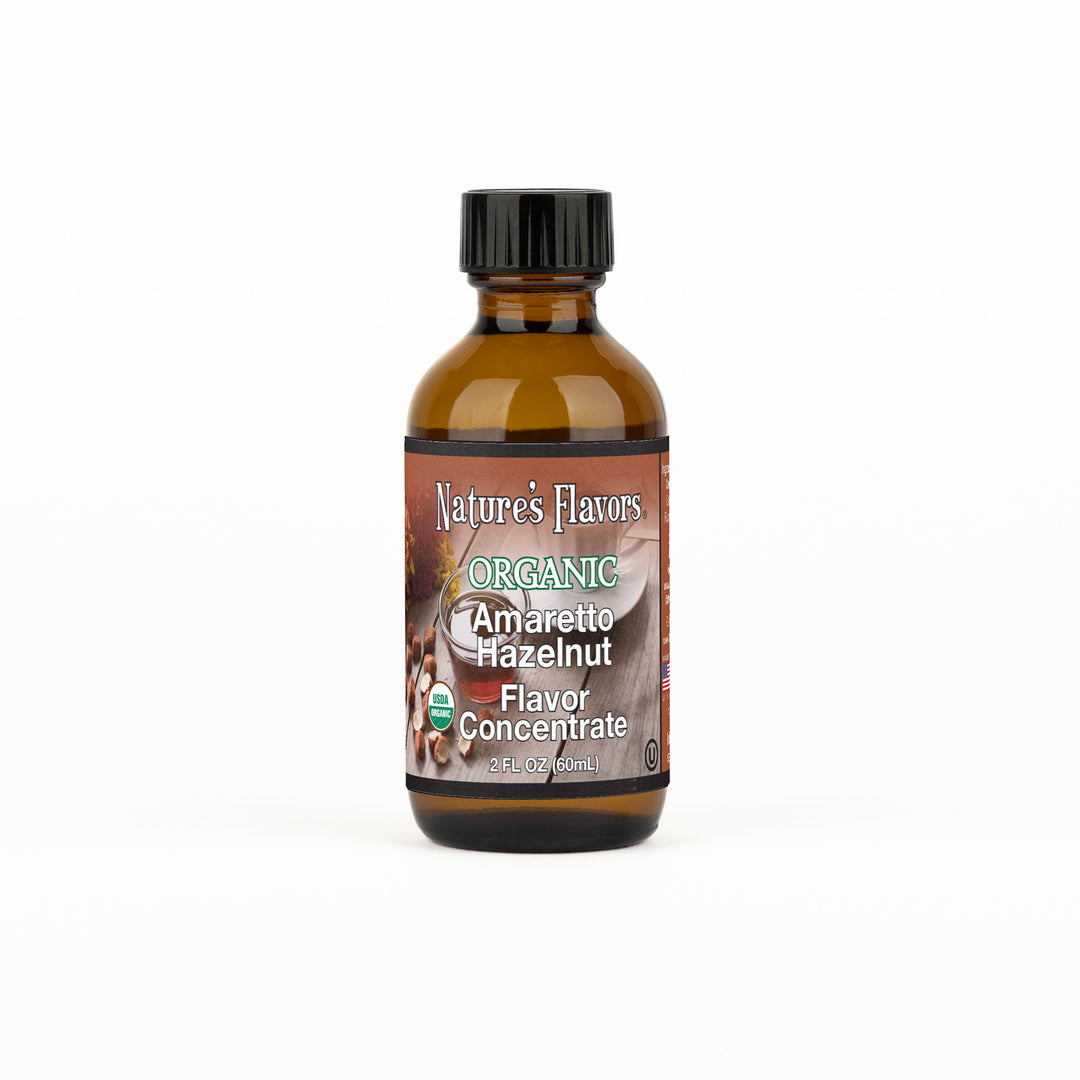 Amaretto Hazelnut Flavor Concentrate, Organic