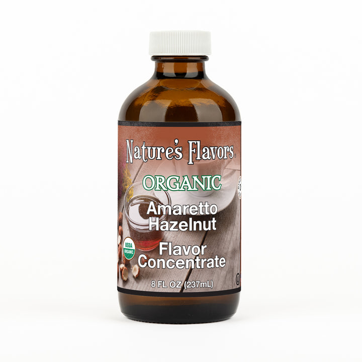 Organic Amaretto Hazelnut Flavor Concentrate Without Diacetyl