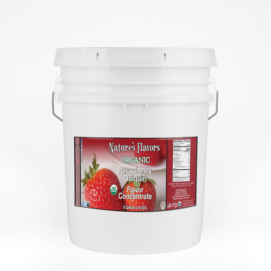 Strawberry Daiquiri Flavor Concentrate, Organic