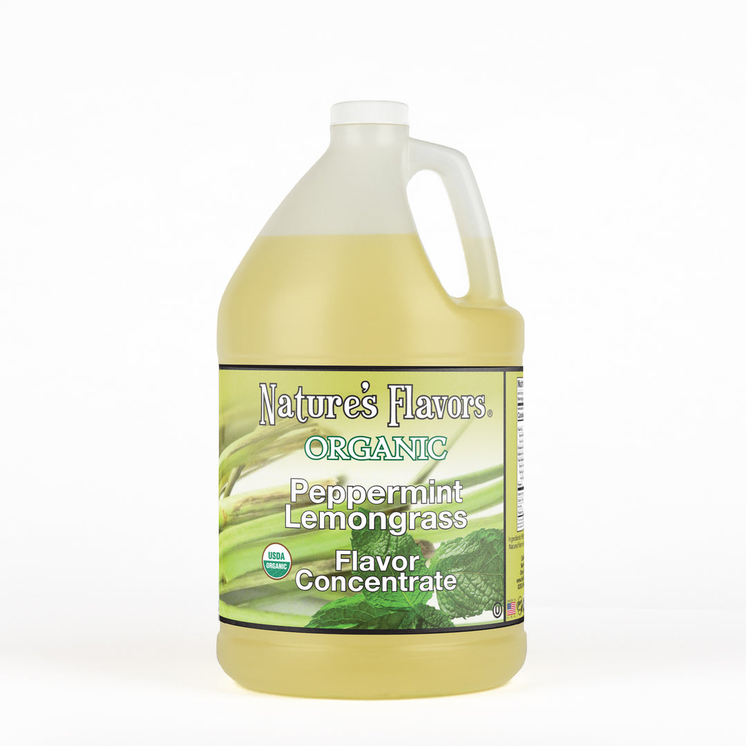 Peppermint Lemongrass Flavor Concentrate, Organic