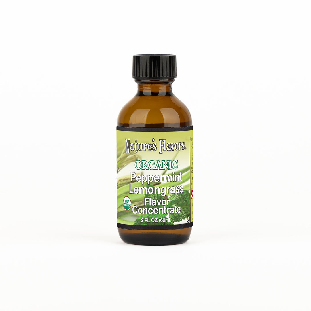 Peppermint Lemongrass Flavor Concentrate, Organic