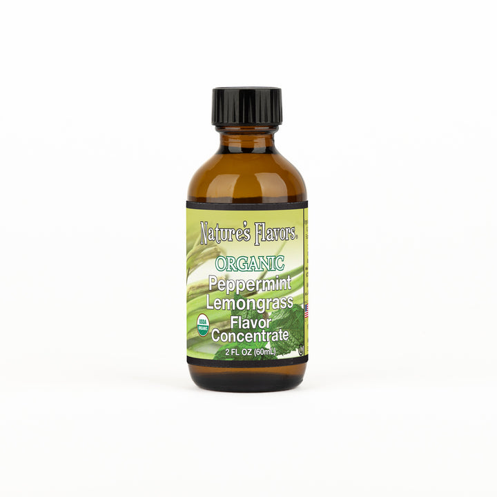 Peppermint Lemongrass Flavor Concentrate, Organic