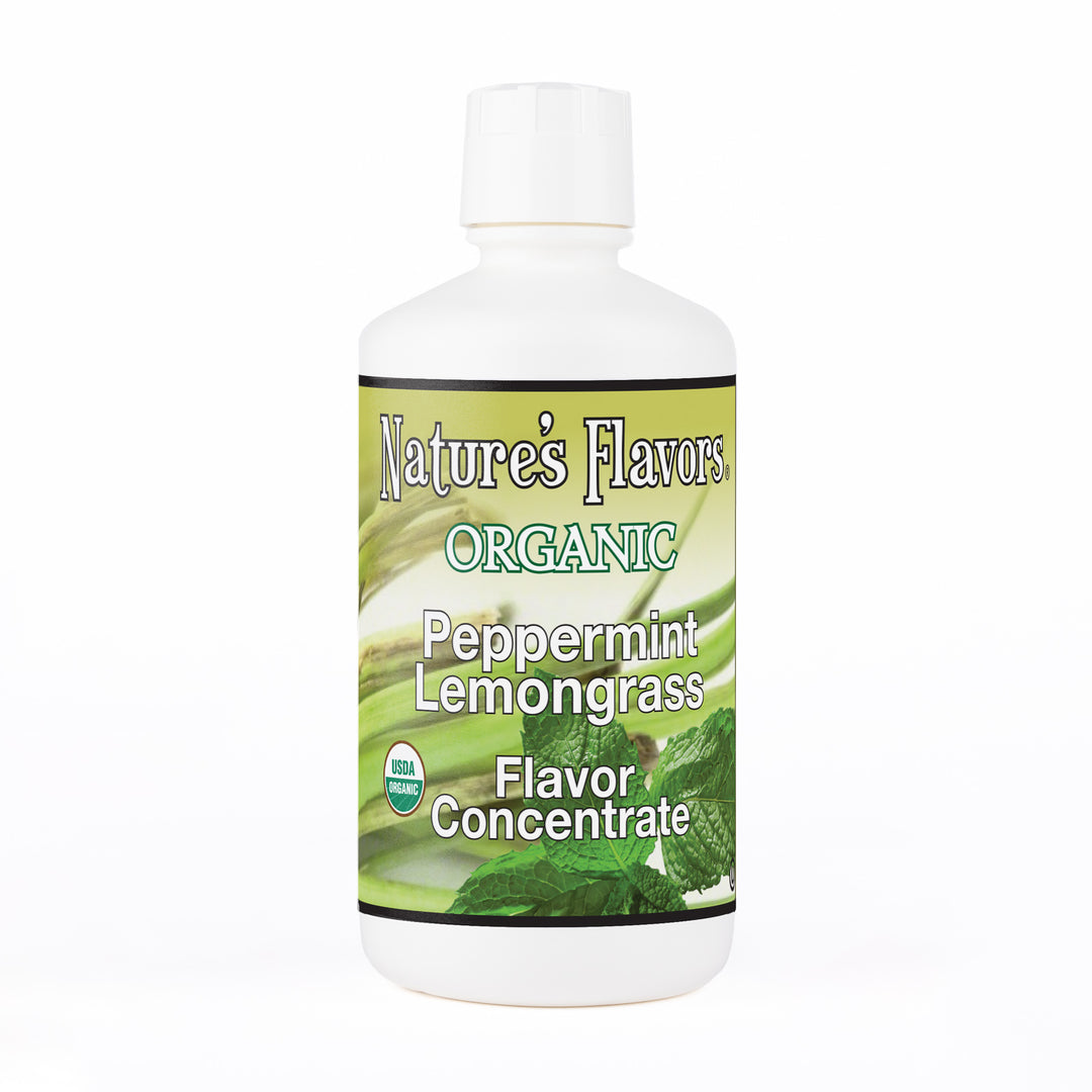 Peppermint Lemongrass Flavor Concentrate, Organic