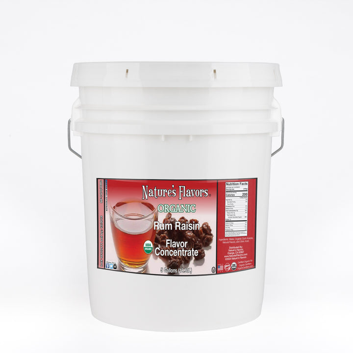 Rum Raisin Flavor Concentrate, Organic