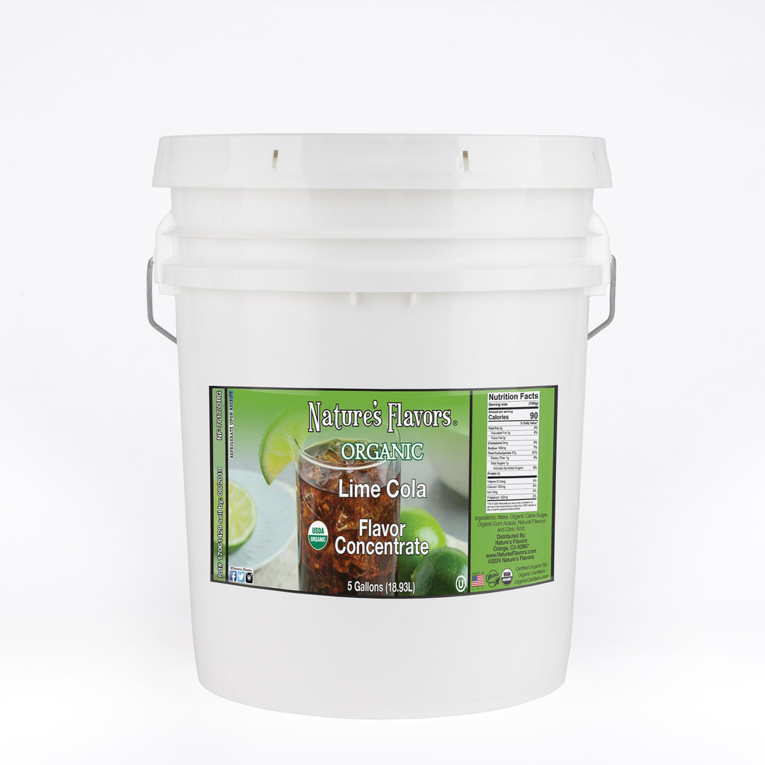 Lime Cola Flavor Concentrate, Organic